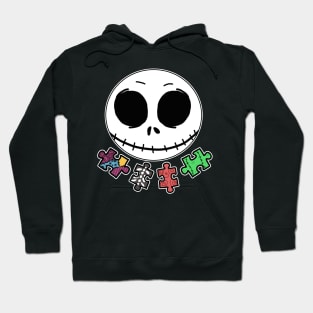 Puzzling Skull Hoodie